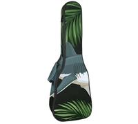 Sac de transport imperméable pour ukulélé concert rembourré avec sangles réglables - Motif cœur arc-en-ciel Tie Dye, Multicolore 08, 25.9x9x3.1in/66x23x8cm, Organiseur de sac