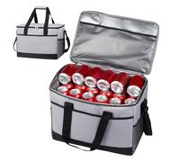 Sac de transport isotherme | Sac isotherme de camping pour besoins de refroidissement | Poignée de 35 litres étanche à l'eau froide Isolation thermique Extérieur école pique-nique camping
