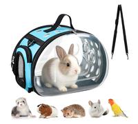 Sac de Transport Lapin, Cage de Transport Lapin Pliable, Caisse de Transport pour Chat pour Meerschweinchen, Chat et Petit Oiseau, Sac de Transport pour Animaux
