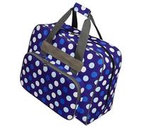 Sac de transport léger pour machine à coudre et accessoires de tricot 45 x 21 x 36 cm, bleu