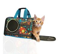 Sac de Transport Pliable en Tissu pour Animaux de Compagnie jusqu'à 4 kg, pour Chiens, Chats, rongeurs et furets, Sac/Sac de Transport pour Petits Animaux - Porte-Chats - Porte-Chien