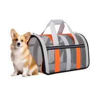 Sac de transport pliable pour animal de compagnie | Sac de transport pour animaux de compagnie avec bandes réfléchissantes nocturnes pour visiter le vétérinaire pendant une