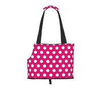 Sac de transport pliable pour chat et chien, grand sac fourre-tout imperméable et pliable pour petits chiens, sac de transport de voyage respirant avec crochet de sécurité et fenêtre de visualisation
