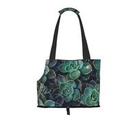 Sac de transport pliable pour chat et chien, plantes succulentes, sac fourre-tout imperméable et pliable pour petits chiens, sac de transport de voyage respirant avec crochet de sécurité et fenêtre de