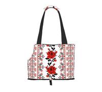 Sac de transport pliable pour chat et chien, sac fourre-tout ukrainien pour animaux de compagnie, sac fourre-tout imperméable et pliable pour petits chiens, sac de transport de voyage respirant avec