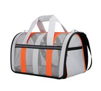 Sac de transport pliable pour chat | Sac de transport pour animaux de compagnie avec bandes réfléchissantes nocturnes pour visiter le vétérinaire pendant une