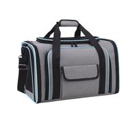 Sac de transport pliable pour chats et chiens - Grande taille - Valises de ventilation pour l'extérieur - Avec sangle