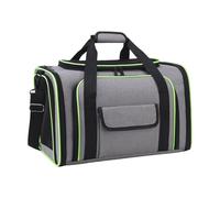 Sac de transport pliable pour chats et chiens - Grande taille - Valises de ventilation pour l'extérieur - Avec sangle