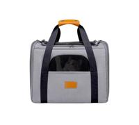 Sac de transport pliable pour chats et petits chiens | Jusqu'à 13 kg, indéformable, avec tapis intérieur doux, matériau respirant pour les voyages, avec sangle de transport