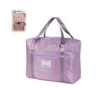Sac De Transport Pliable, Sac à Bagages De Grande Capacité, De Voyage avec Housse pour Trolley, De Cabine sous Le Siège, pour Le Gymnase, La Plage Et Le Week-End (Purple,41 * 34 * 14CM)