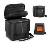 Sac de transport portable compatible avec Jackery Explorer 2000 V2 2042Wh, étui de rangement de voyage avec fenêtre à accès rapide, pratique pour le camping, la randonnée, l'utilisation à domicile