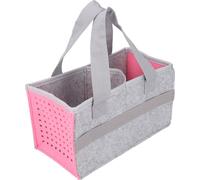 Sac de transport portable Espace supplémentaire Mallette en feutre pour Toniebox Player Starter Set Rose