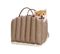 Sac De Transport Portable pour Animaux De Compagnie - Fourre-Tout en Tissu Oxford De 17,72 Pouces | Ouverture De Tête Exposée À Fermeture Éclair Ou Boucle Réglable, Antidérapant pour Utilisation