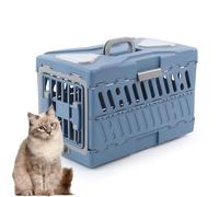 Sac de transport portable pour chien et chat - Pliable - Avec filet de séparation inférieur pour le transport aérien - Pour les sorties, les voyages, le camping