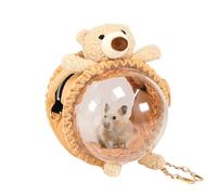Sac De Transport Portable Pour Hérisson D'Afrique - Voyage Animaux, Écureuil, Sac Chinchilla, Mini-étui Avec Fermeture Éclair Sécurisée | Petits Animaux (hamster, Hérisson, Chinchilla) Chambre De Gran
