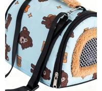 Sac de transport portable pour petits animaux - Sac d'hiver pour hamsters, cochons d'Inde, Momongas, Hérisson | Parfait pour les voyages, le camping, les déplacements, les animaux domestiques et
