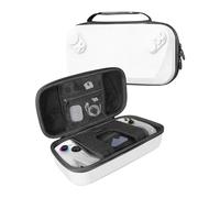 Sac de Transport Portable pour ROG Xbox Ally X, Coque Rigide en EVA Grande capacité, Peut contenir des chargeurs, des écouteurs et des Capuchons de Joystick. (Blanc)