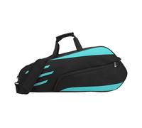 Sac de transport pour 3 raquettes de tennis - Portable, réglable, durable | Sac de transport étanche pour badminton, housse de raquette, support d'équipement de sport, équipement d'entraînement pour