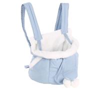 Sac De Transport Pour Animal De Compagnie Cuddi Flamant Rose Bleu 32x22x25cm 4kg