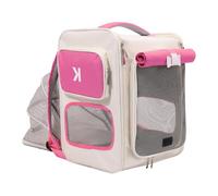 Sac de transport pour animal domestique - Sac à dos pour animal domestique - Voyage pour chiots - Portable - Souple - Respirant - Extensible - Sac pour chats