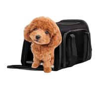 Sac De Transport pour Animaux | Ajustable Confortable Pliable Portable,Sac De Transport À Épaule pour Chats Et Chiens,Camping Randonnée Vacances Et Voyage en Voiture