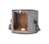 Sac de transport pour animaux de compagnie, poche en respirante et confortable, avec visière claire pour sorties en plein air de petits animaux tels que