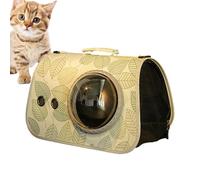 Sac de transport pour animaux de compagnie - Sac à dos transparent Bubble, sac confortable d'épaule | Carrier ventilé pour chats chiens de petite taille moyenne, promenade, voyage, trekking, excursion