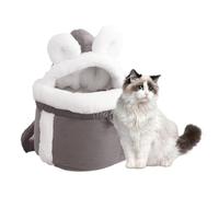 Sac de transport pour animaux de compagnie - Sac de transport pour chat | Mignon sac de voyage pour chat au design à double poche, sac à dos confortable sur le devant - Sac robuste pour chat, niche