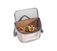 Sac De Transport pour Animaux De Compagnie,Sac en Portable avec Filets,avec Fenêtre Transparente | Convient Aux Écureuils De Sucre Hamsters Oiseaux Lézards Lapins Chiots Chatons