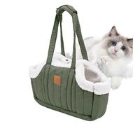 Sac de Transport pour Animaux de Compagnie, Sacs à Main de Transport pour Chats, Sac fourre-Tout Portable pour Chat, de épais en Nylon et Polyester pour Voyager, Sortir, Conduire et Marc