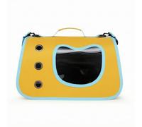 Sac de Transport pour Animaux Sacoche Panier Boîte avec Panneau Transparent et Ouvertures Zippées Tissu Oxford Robuste et Œillets Métalliques Adapté, Color to 4
