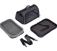 Sac de transport pour animaux ZOLUX NOMAD, taille M, noir, 44,5 × 28 × 25 cm