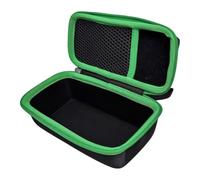 Sac de transport pour appareil éducatif LeapFrog LeapMove - Étui rigide en EVA robuste avec compartiments organisés - Noir et vert - 19 x 10 x 8 cm