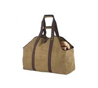 Sac à bûches imperméable marron