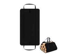 Sac de transport pour bois de chauffage, sac de transport de bûches avec poignée, pour cheminée, poêle à bois, cabine, intérieur et extérieur