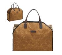 Sac de transport pour bois de chauffage, sac de transport de bûches, étanche, résistant à l'allumage, 59 x 17 x 48 cm pour barbecue, camping, voyage, Jaune 3., Refer to description, Unisexe