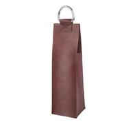 Sac de transport pour bouteille de vin - Sac de rangement pour bouteilles de champagne, porte-bière rétro pour anniversaire, mariage, pique-nique, marron foncé, Voir description, Voir