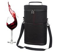 Sac de transport pour bouteille de vin, sac isotherme pour bouteille de vin, sac de transport portable, sac de voyage portable, sac fourre-tout de protection pour fête de restaurant