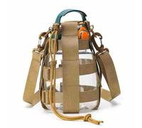 Sac de transport pour bouteille d'eau | Manchon bandoulière élégant, réglable, imperméable, résistant aux déchirures pour le camping et les voyages