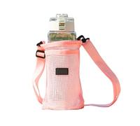Sac de transport pour bouteille d'eau, sac à bandoulière pour bouteille d'eau | Manchon portable pour le cyclisme, le fitness, la randonnée, les aventures en plein air, l'école et l'entraînement, rose