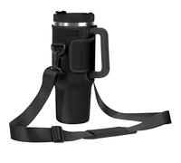 Sac de transport pour bouteille d'eau Stanley de 1,2 l avec bandoulière réglable, Noir , Sac de transport pour bouteille d'eau