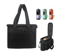 Sac de transport pour cafetière, étui de rangement pour une seule portion | Pour cafetière à service unique K-Mini Mate, tissu Oxford double couche, résistant à l'eau, rembourrage intérieur épais