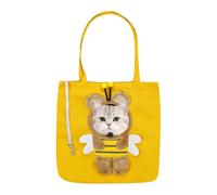 Sac de transport pour chat avec motif abeille | Sac de transport pour chat pour randonnée, voyage, voyage, voyage, camping, vacances en plein air, promenade, shopping