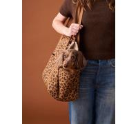 Sac de transport pour chat et chien marron imprimé TU