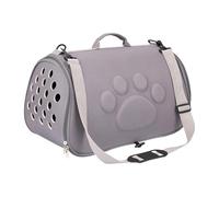 Sac de transport pour chat, pochette de sortie pour animal de compagnie avec bandoulière | Sac de sortie léger pour chiot | Pour randonnée, avion, camping, trajets vétérinaires, randonnée urbaine