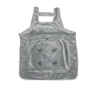 Sac de transport pour chat - Sac de couchage réglable - Sac de couchage portable - Mains libres - Avec porte-jarretelles en peluche - Pas de poils qui collent aux épaules - Avec trou - Pour petits