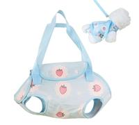 Sac De Transport pour Chat | Sac De Transport pour Chat Adjustable Portable Et Pliable | Poche À Bandoulière Portable pour Randonnée Camping Sorties Voyage Intérieur Voiture Moto