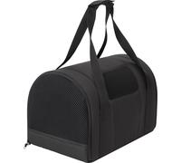Sac de transport pour chats, sac de transport pour animaux domestiques, sac de transport pliable pour chiens, boîte de transport, pour chiens ou chats, noir, taille 1 : 27x39x28 cm