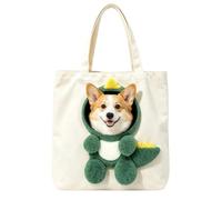 Sac de Transport pour Chien antidérapant Mignon léger tête dégagée Portable | Transporteur chat à bandoulière en tissu chiot petit plein air camping balade pique-nique road trip