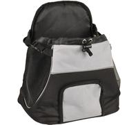 Sac de transport pour chien avant Flamingo Sybil Noir 29x23x38 cm